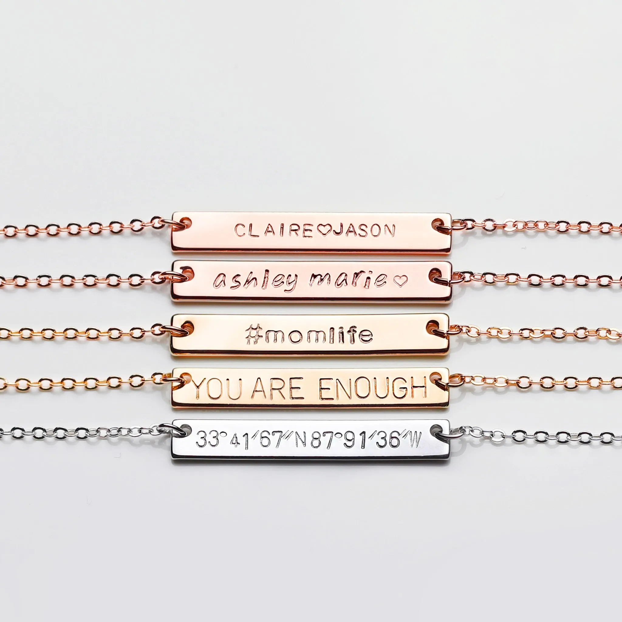 Iris Personalized Necklace