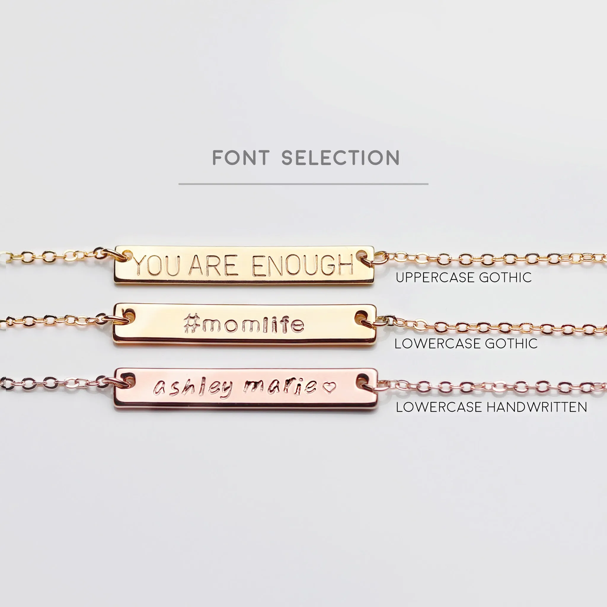 Iris Personalized Necklace
