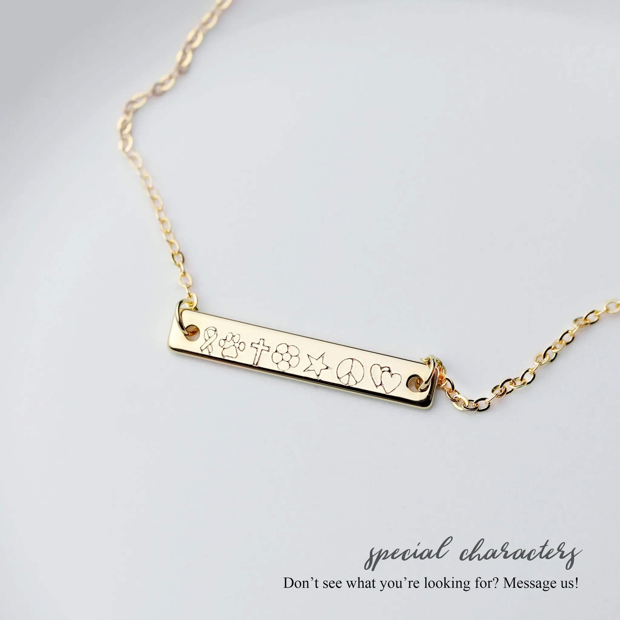 Iris Personalized Necklace