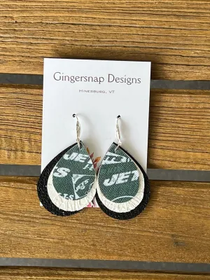 Jets Small Gingersnap Original Earrings