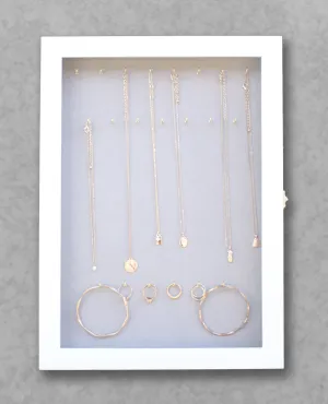 Jewellery Frame - Necklaces (White)
