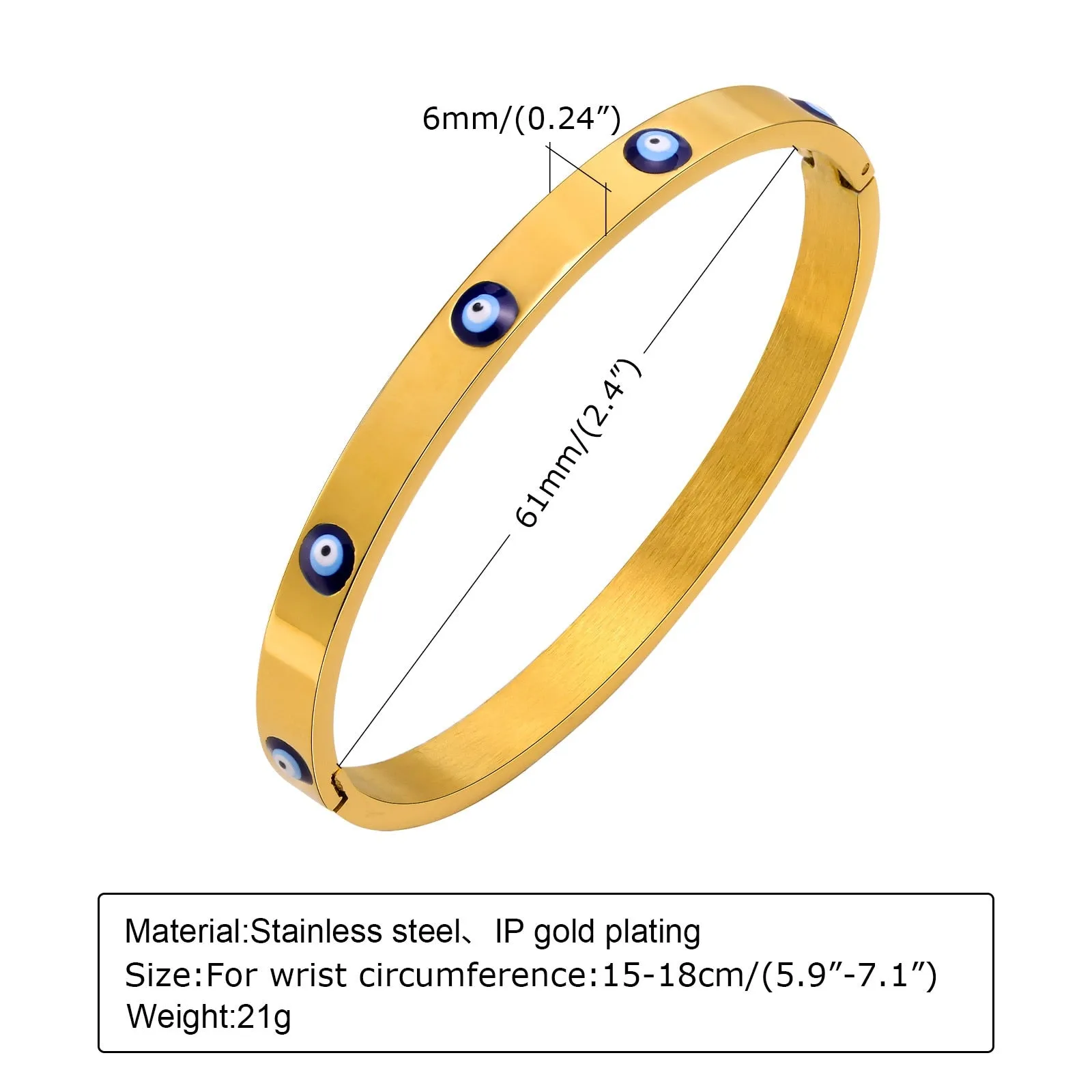 Jewelry CZ Stone Bracelet, Gold High Quality Stainless Steel Cubic Zirconia Bracelets