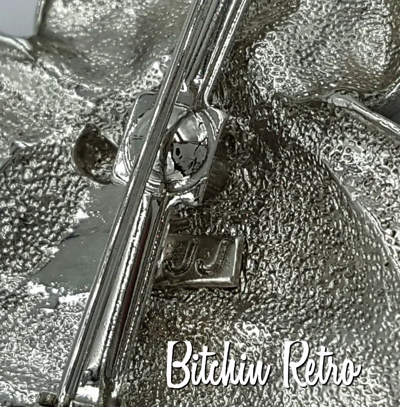 JJ Brooch Pigging Out Vintage Pin and Perfect Gift for Foodies Chefs Cooks