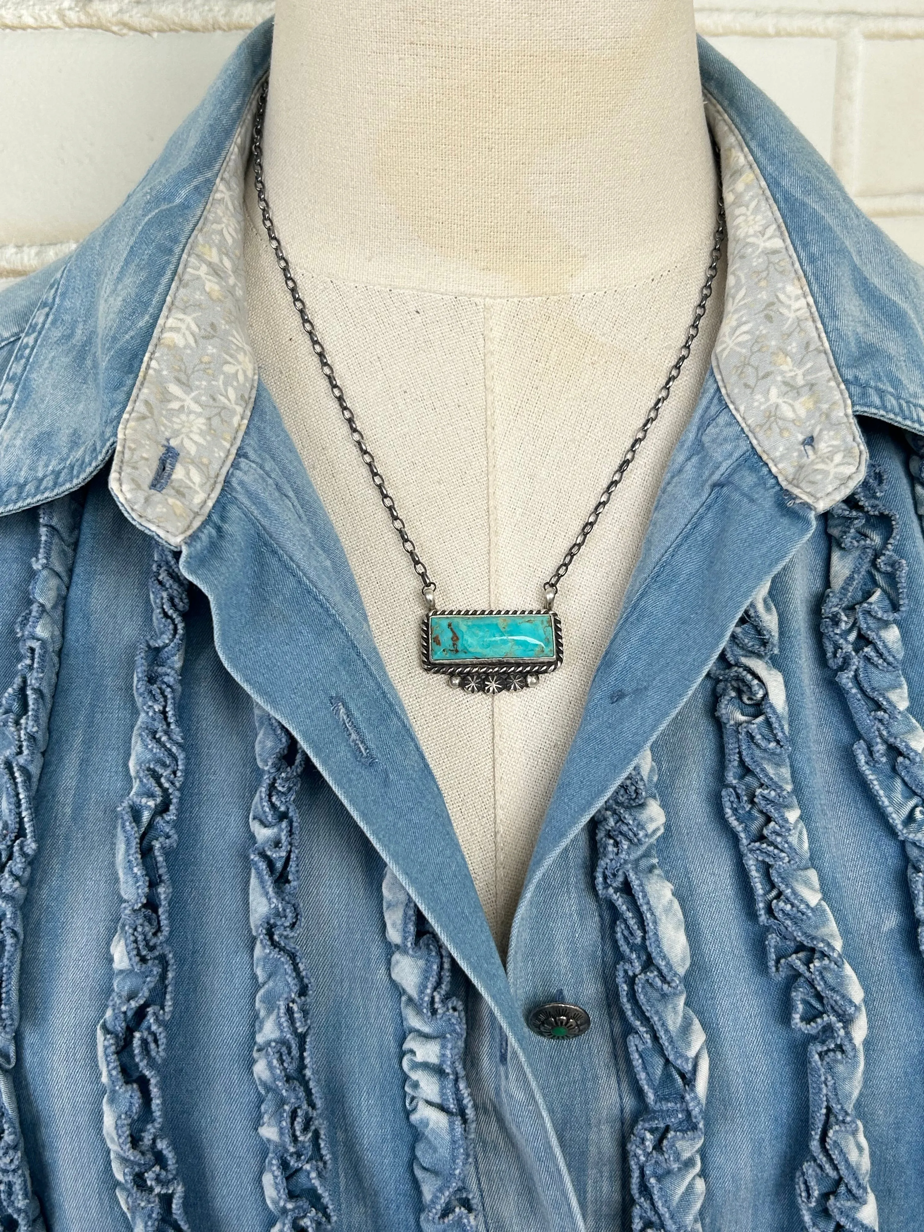 Kingman Bar Necklace #29
