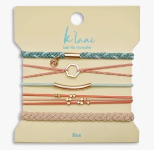 K'Lani Hair Tie Bracelets - Live
