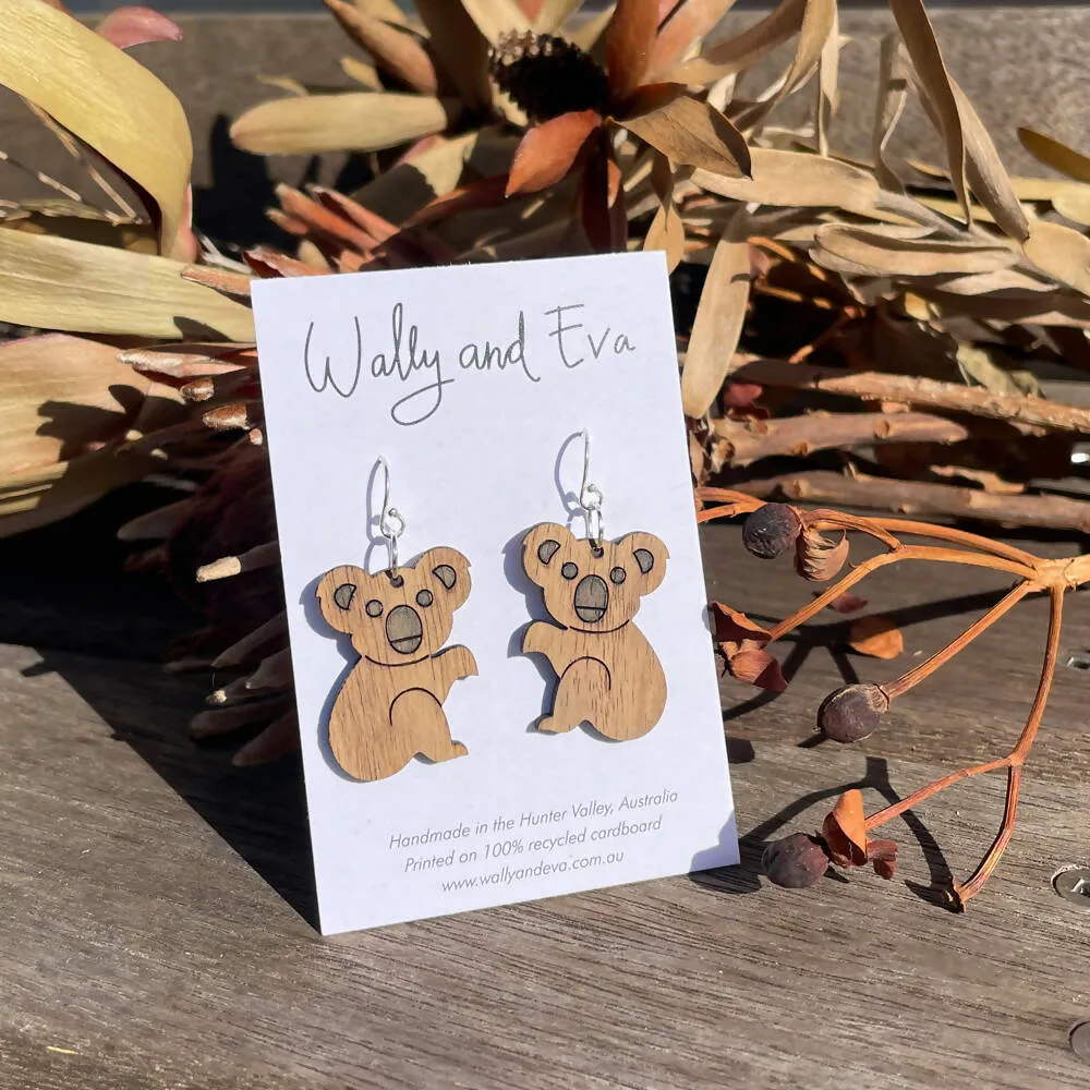 Koala Handmade Earrings