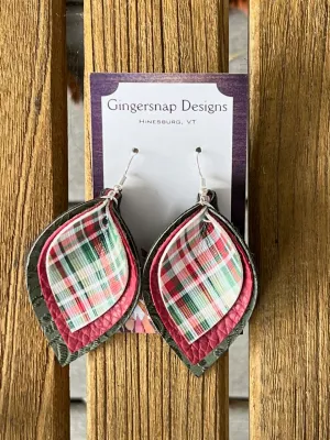 Large Holiday Plaid Gingersnap Originals