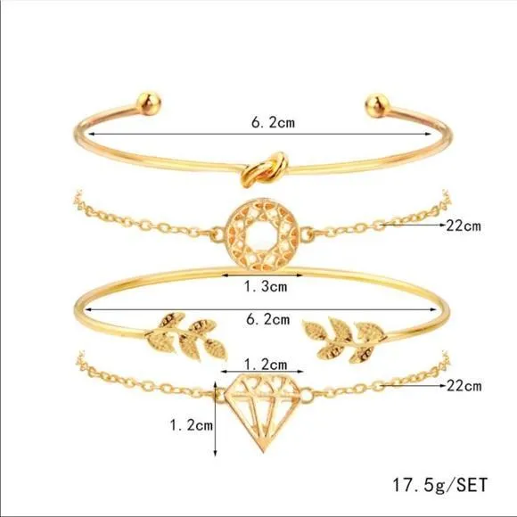 Layered Bracelet Set