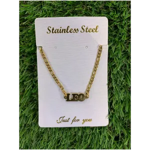 Leo Zodiac Anklet