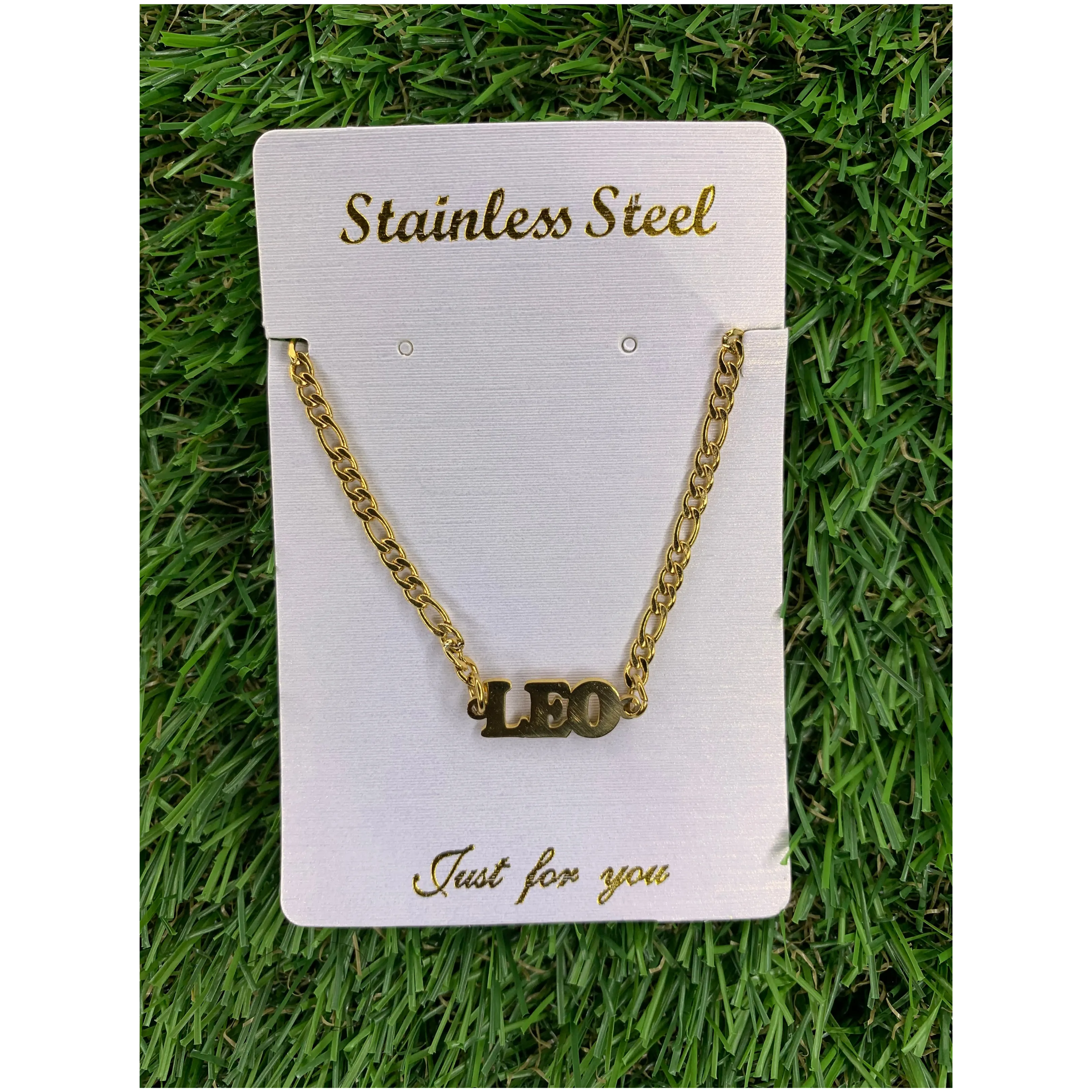 Leo Zodiac Anklet
