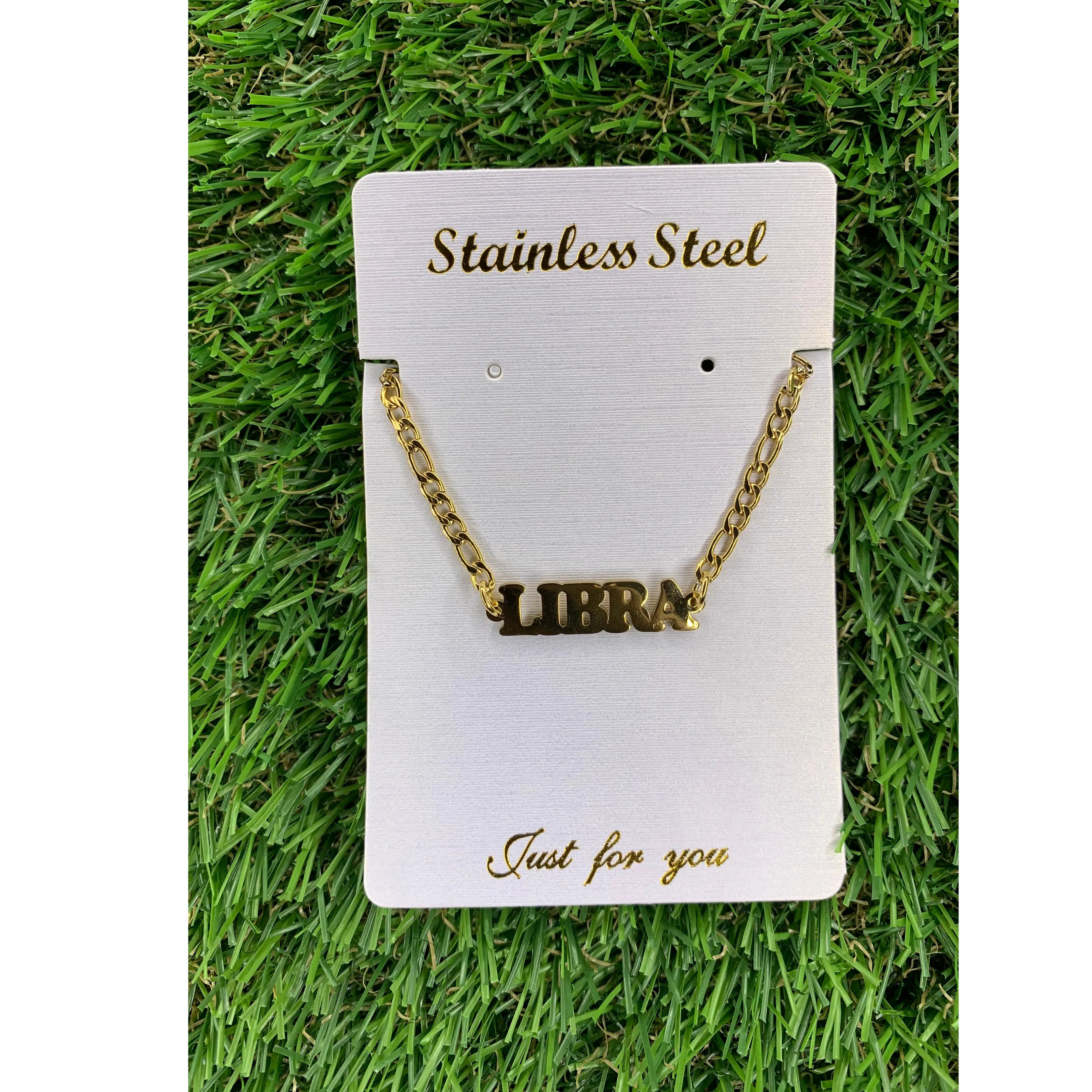 Libra Zodiac Anklet