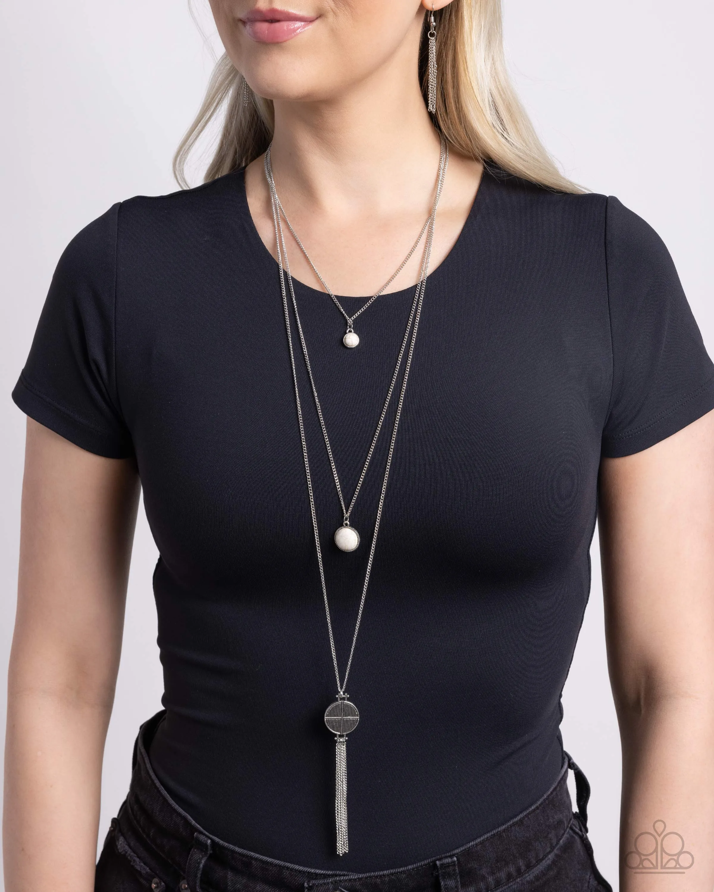 Life Is A Voyage - White Paparazzi Accessories