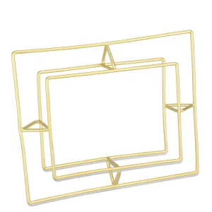 LO4228 - Matte Gold Brass Bangle with No Stone