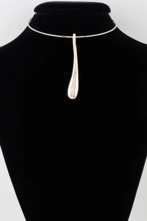 Long Tear Drop Necklace