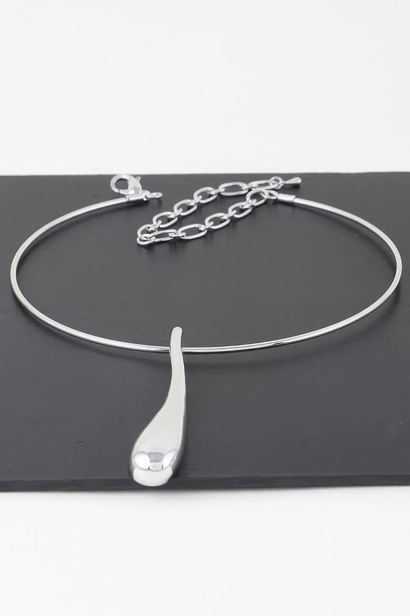 Long Tear Drop Necklace