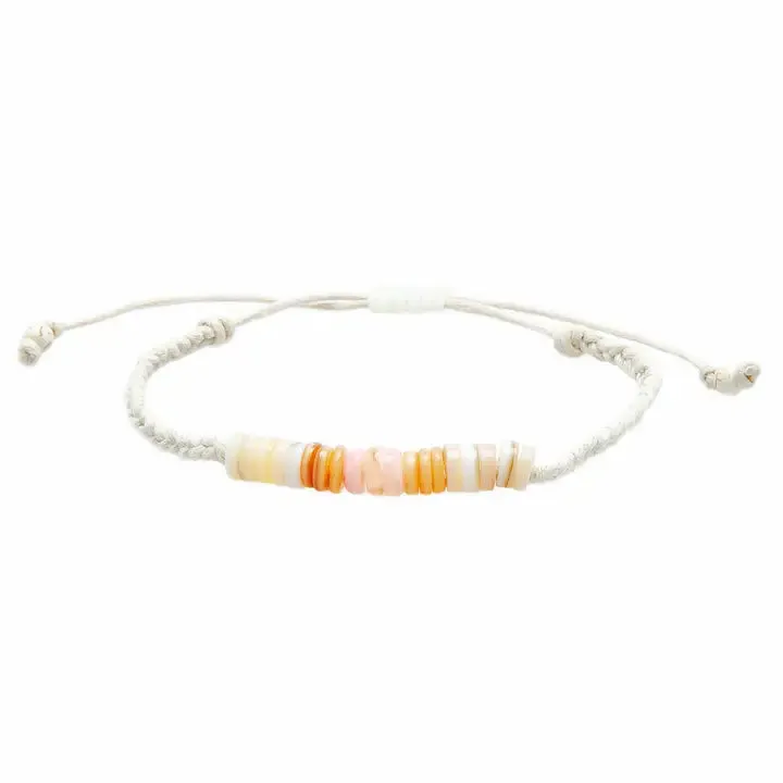 Lotus And Luna Braided Puka Bracelet
