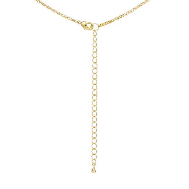 LOVCIA Sleek 18k Gold-Plated 1mm Rolo Chain