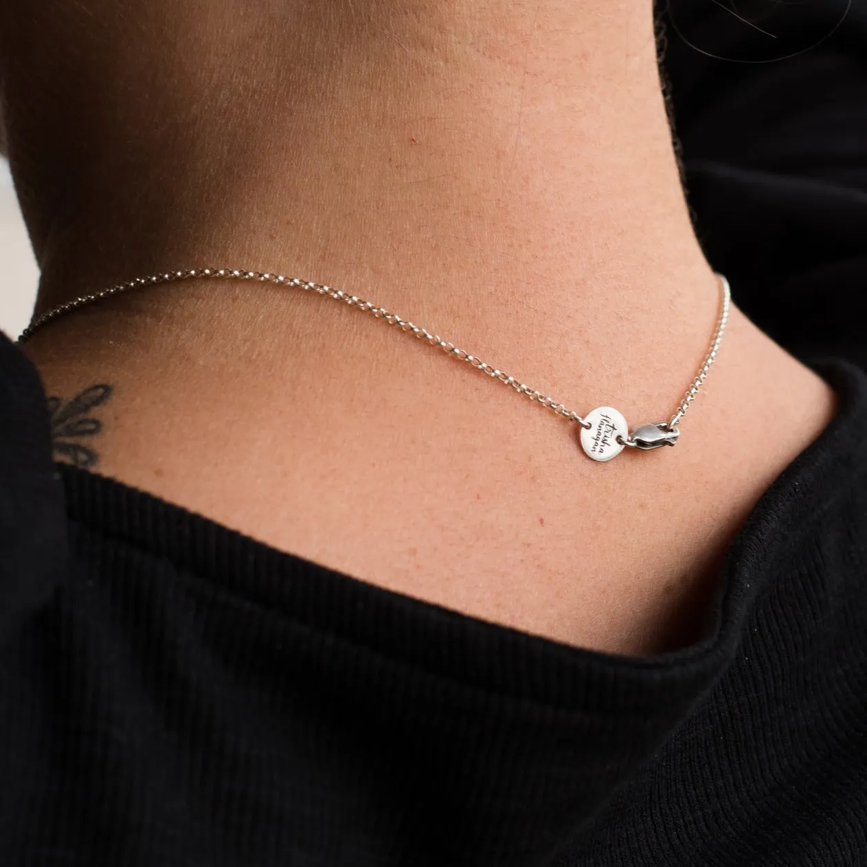 LOVED Morse Code Necklace