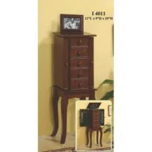 Monarch Cherry Jewelry Armoire