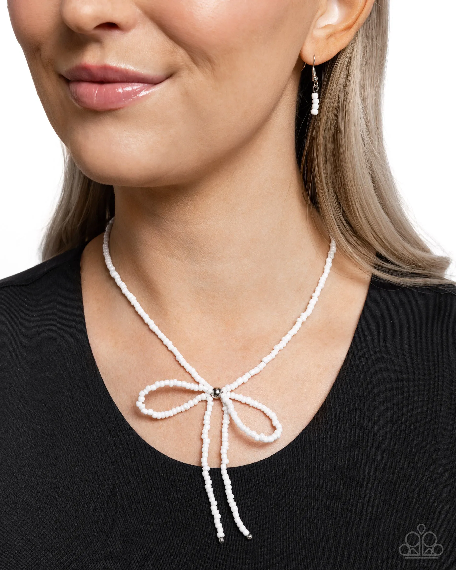 Necklaces High-Class Hype - White N2139