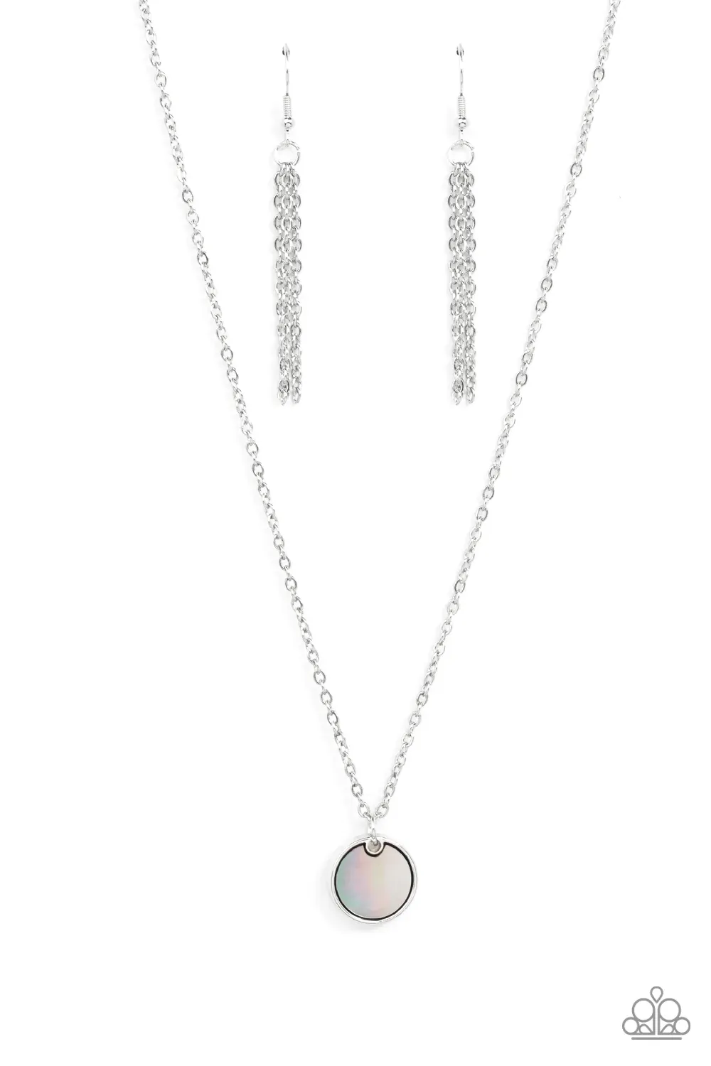 New Age Nautical - Silver Necklace