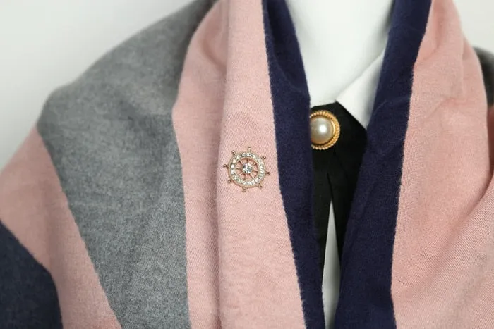 New Vintage Korean Alloy Navy Style