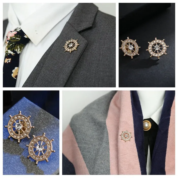 New Vintage Korean Alloy Navy Style