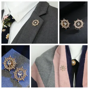 New Vintage Korean Alloy Navy Style