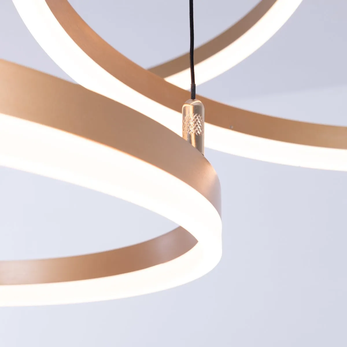 Nordic Rings Ceiling Light  • Gold