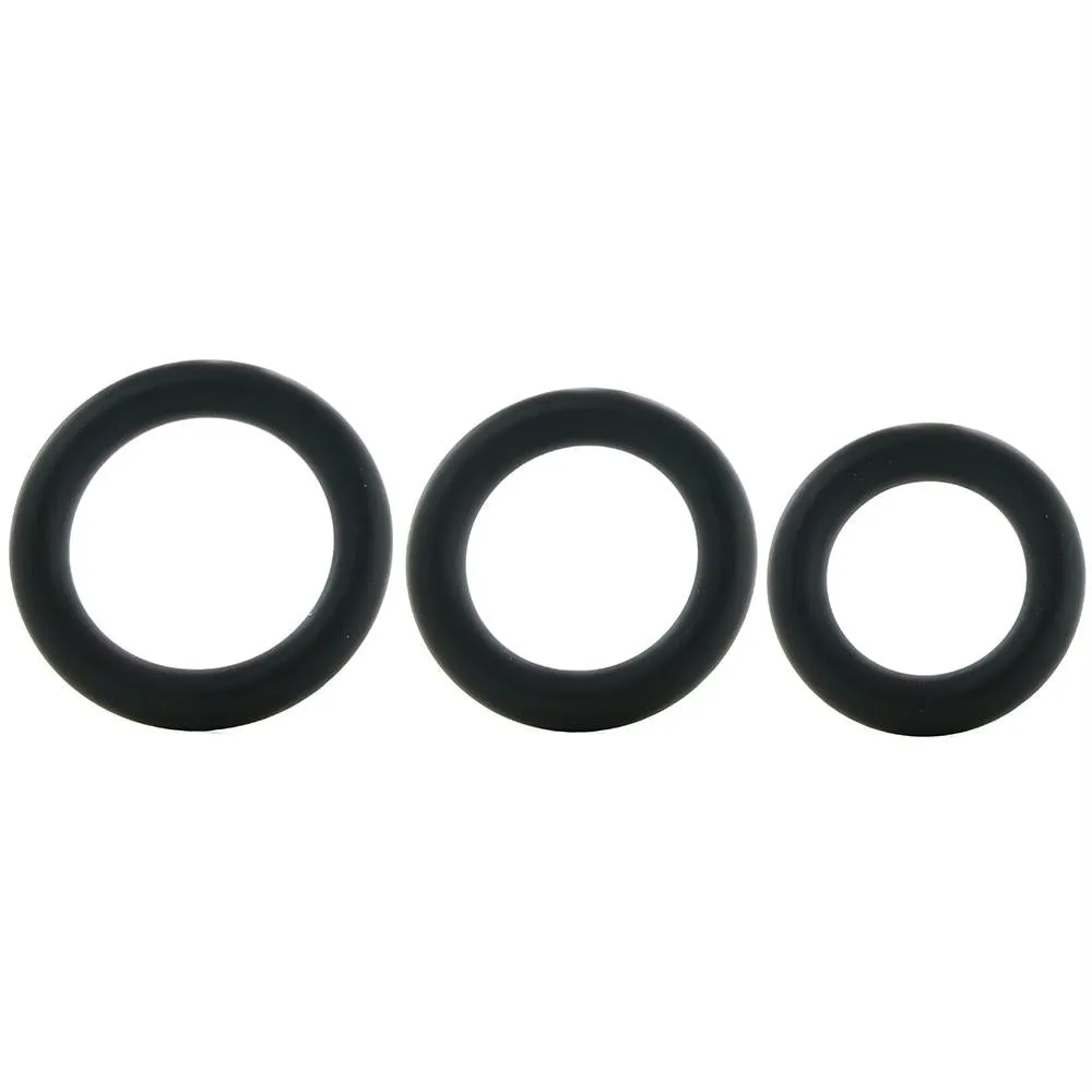 Optimale Thick 3 C-Ring Set in Black