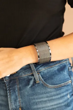 Paparazzi Bracelet ~ Stacked Sensation - Black