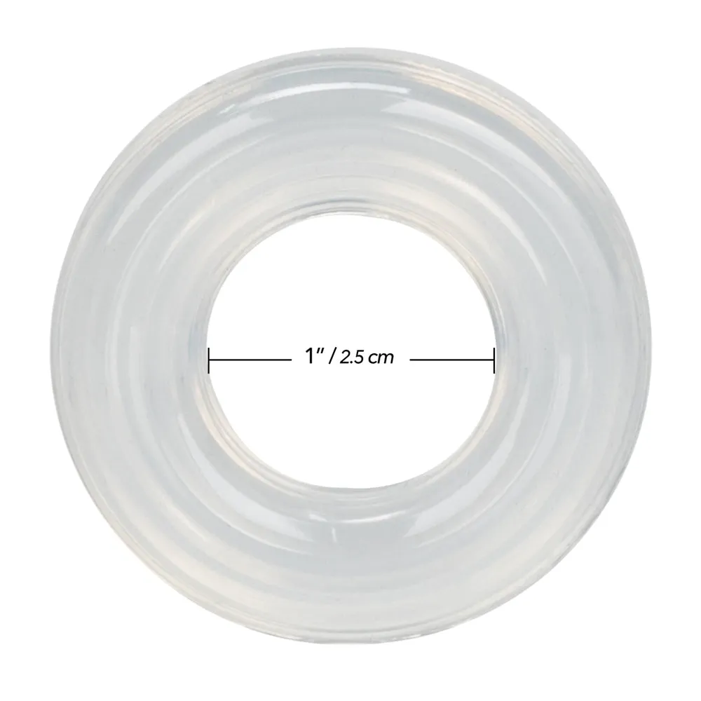 Premium Silicone Ring Large Clear
