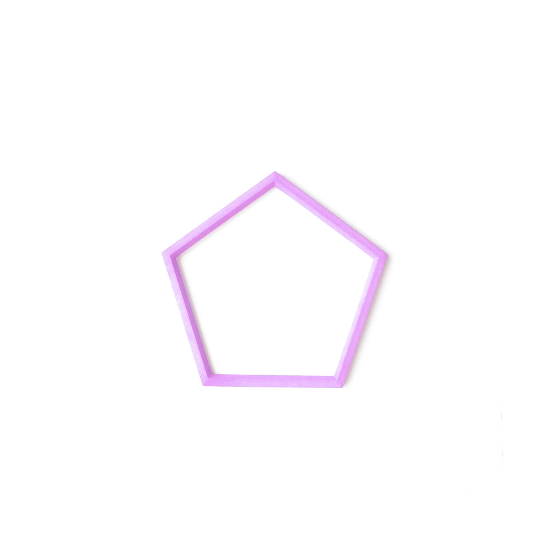 Pure Pentagon Geometric Bangle - Vertigo