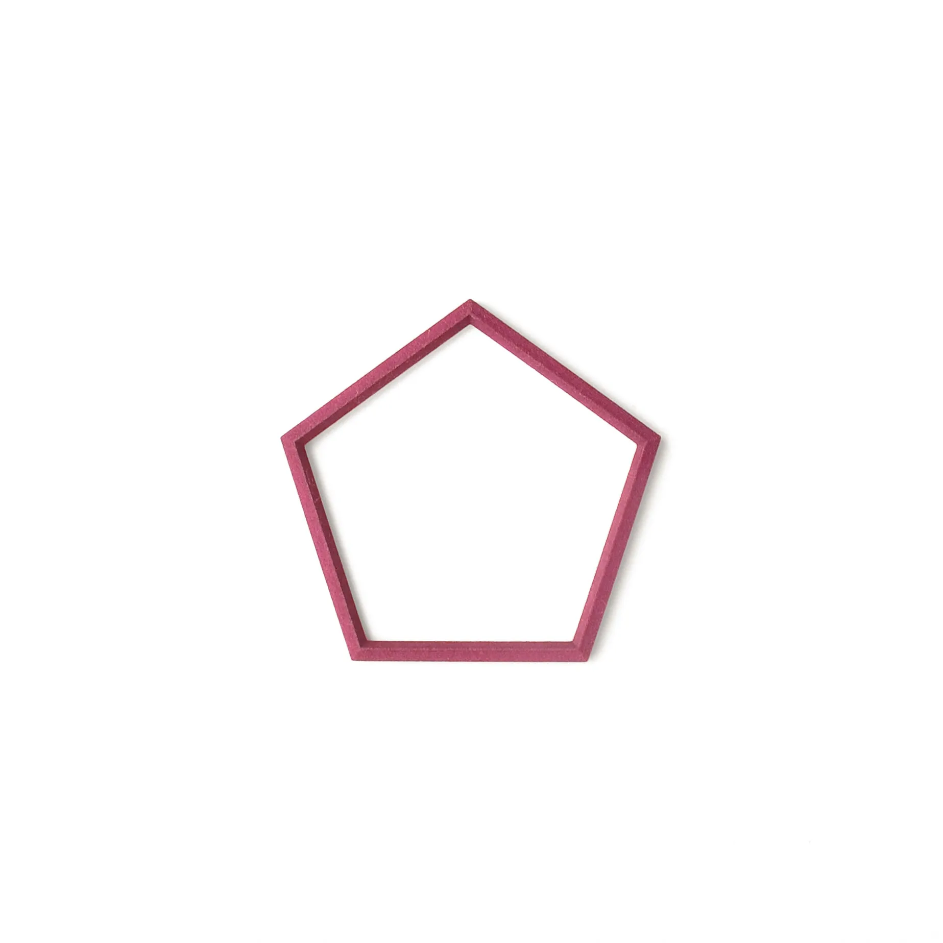 Pure Pentagon Geometric Bangle - Vertigo