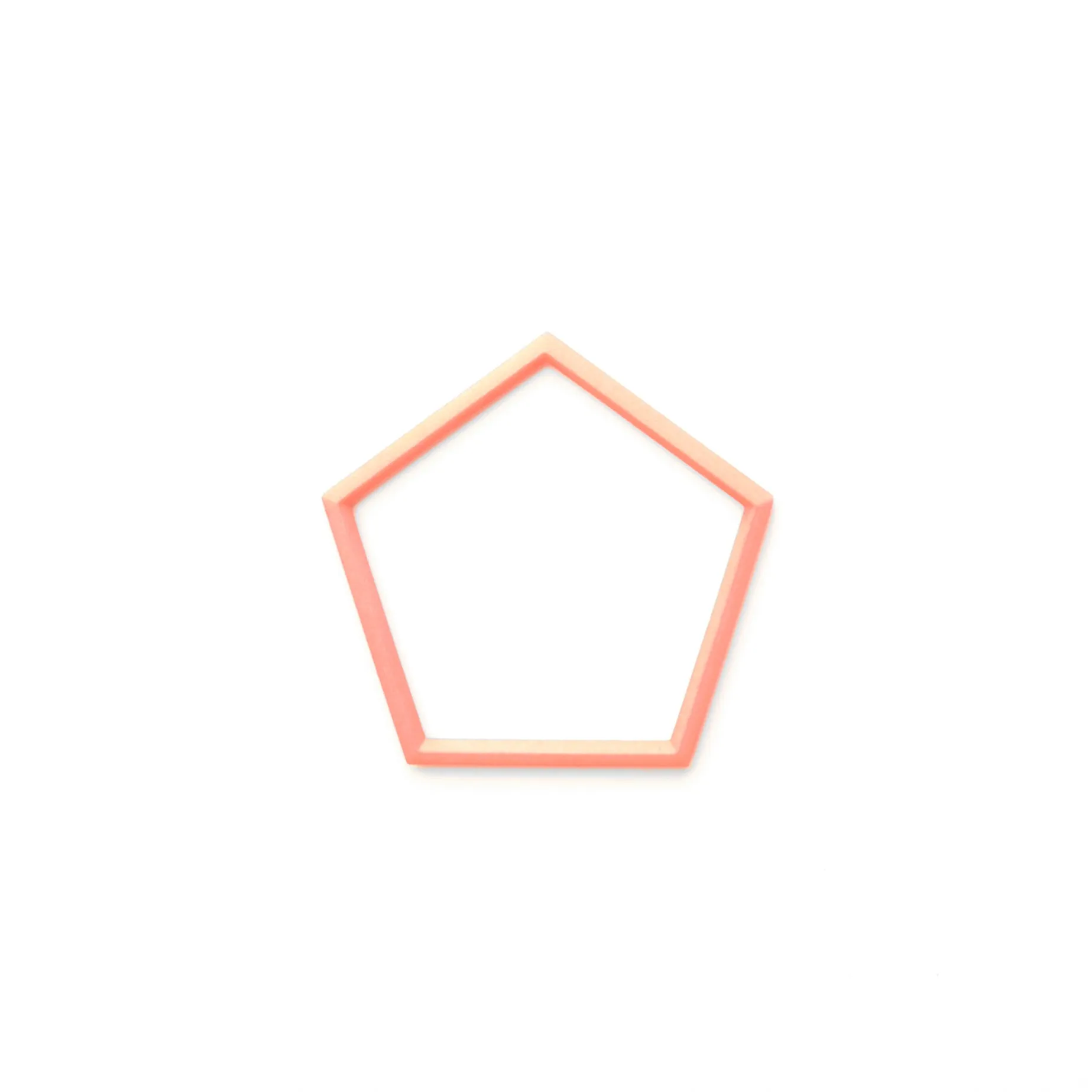 Pure Pentagon Geometric Bangle - Vertigo