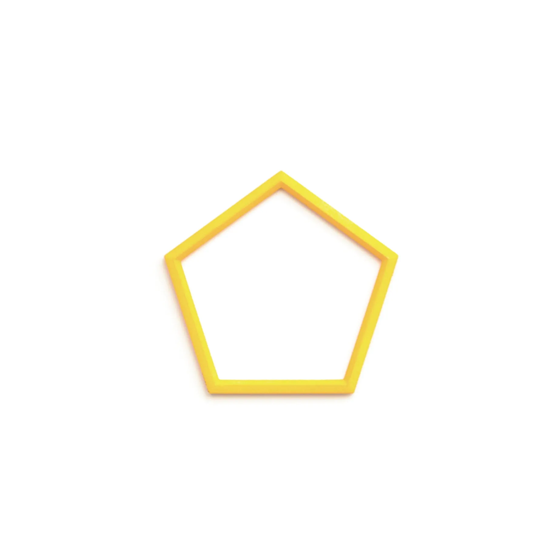 Pure Pentagon Geometric Bangle - Vertigo