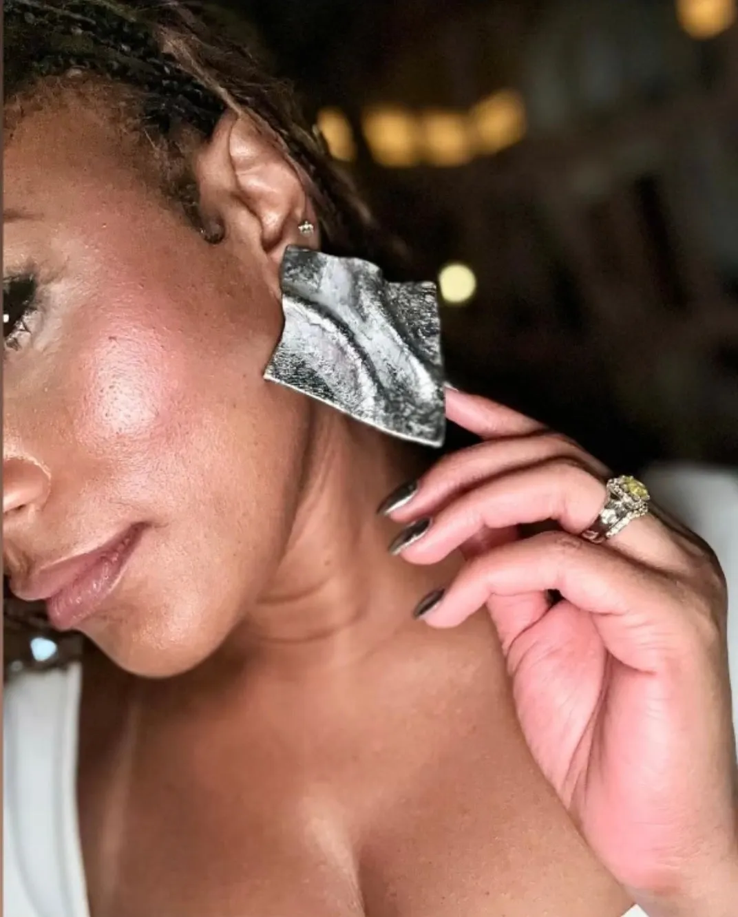 "Monae" Statement Stud Earrings