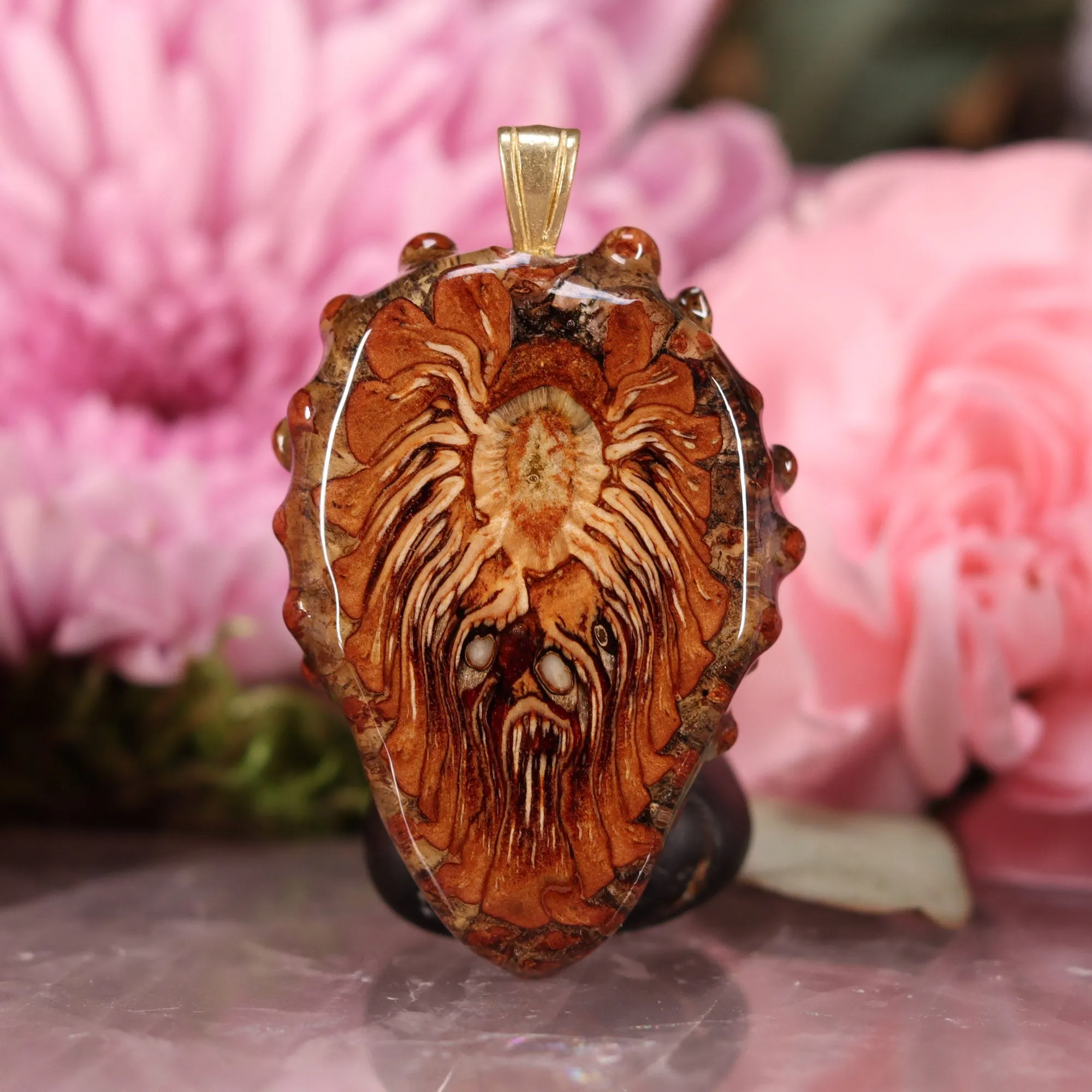 Red Sunstone Teardrop