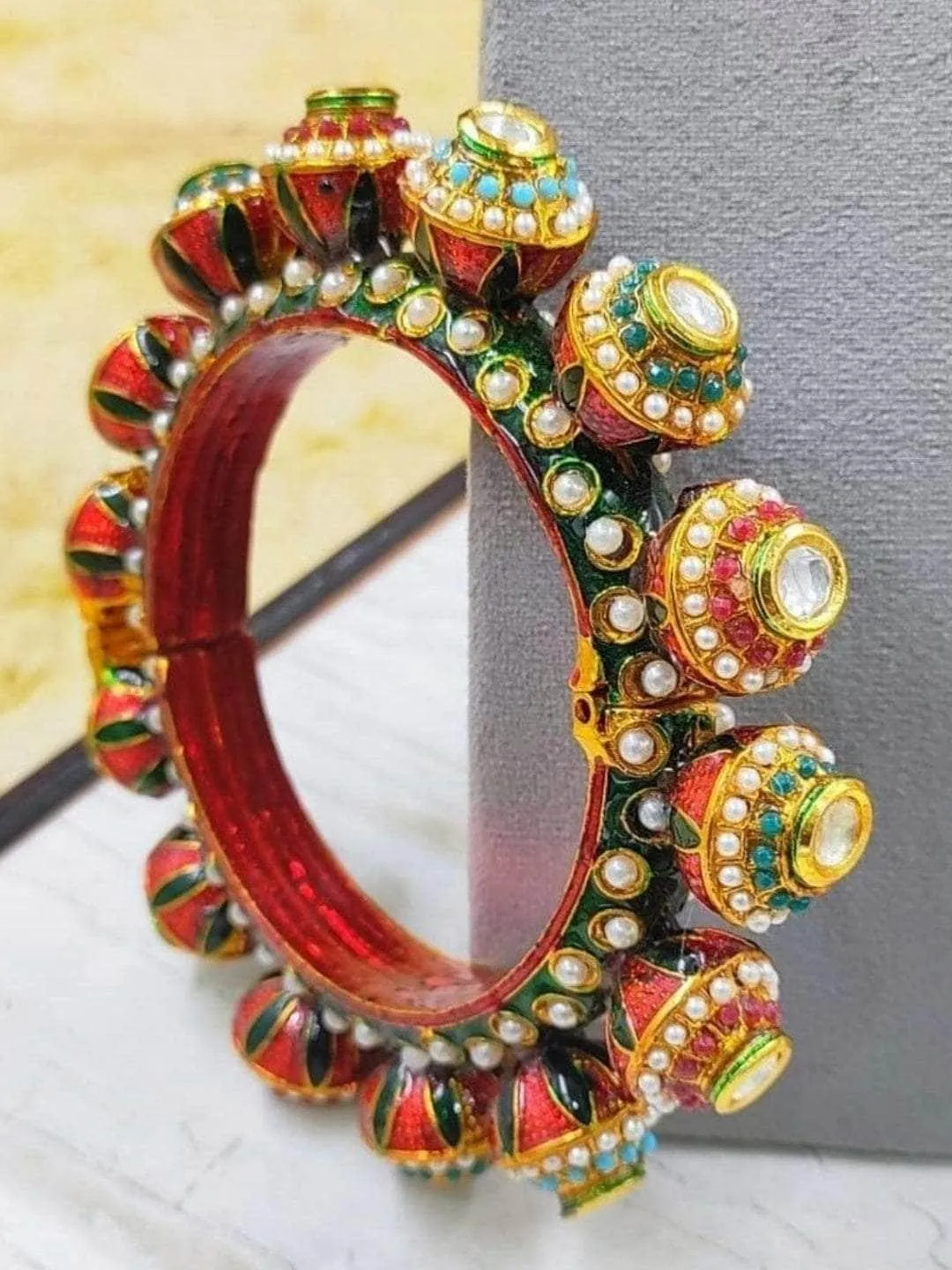 Royal Openable Multicolor Pacheli Kada