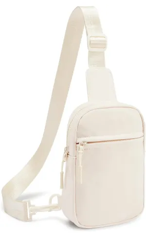 Running Errands Sling Bag Beige