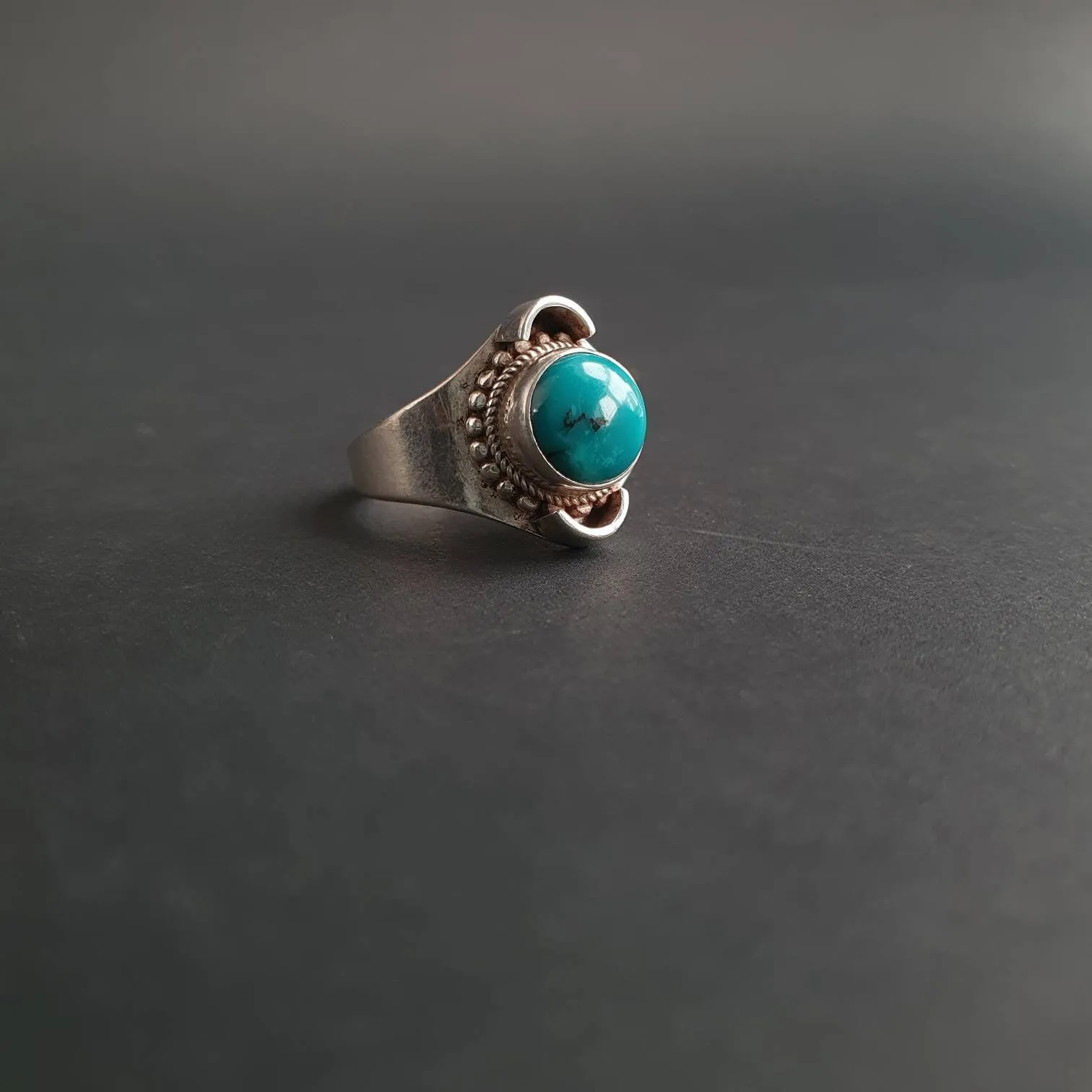 Saddle in turquoise
