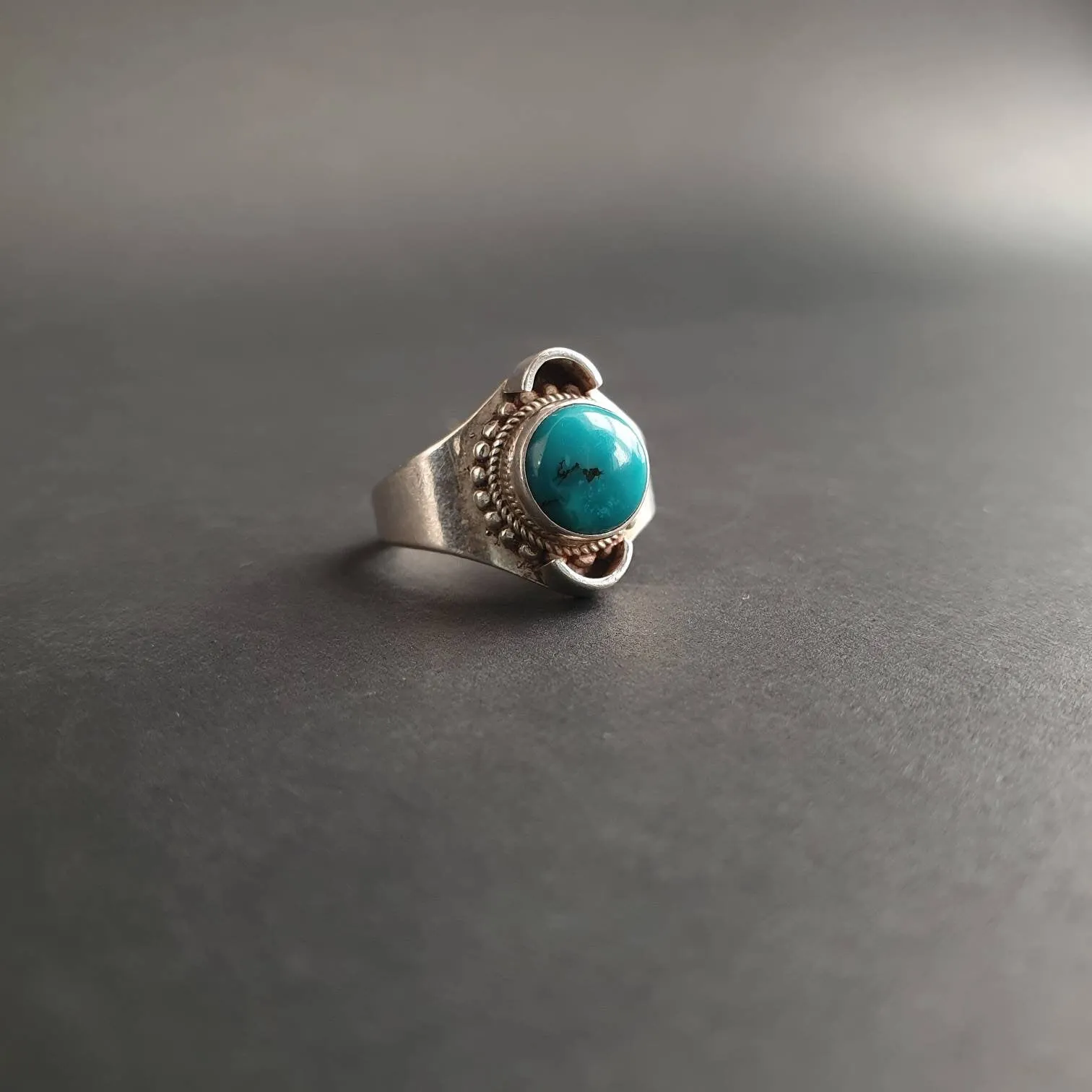 Saddle in turquoise