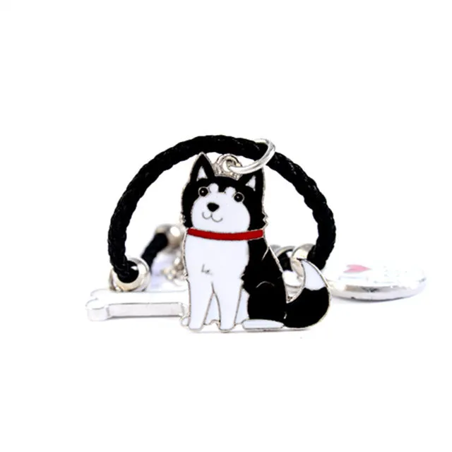Siberian husky charm bracelets