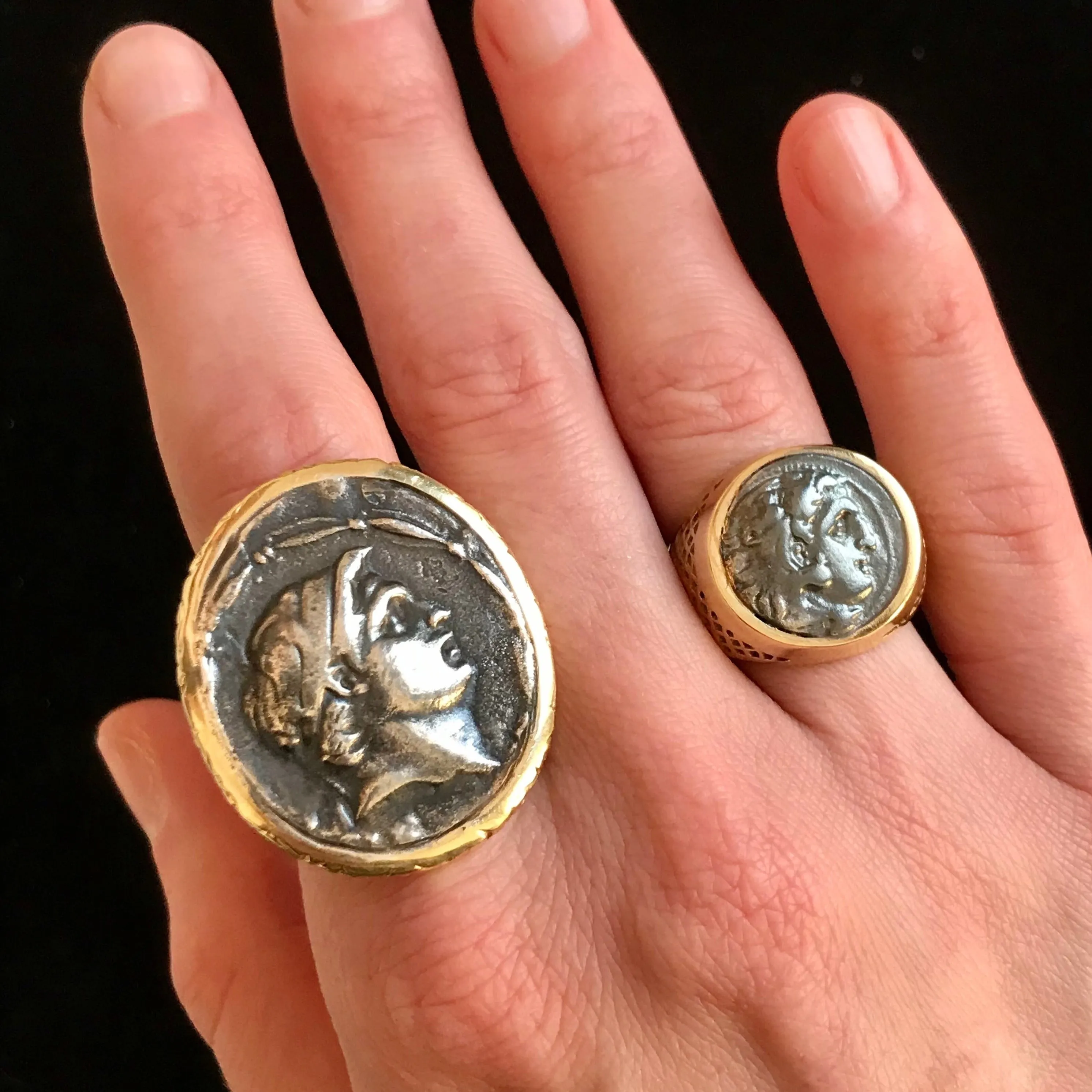 Signet Coin Ring