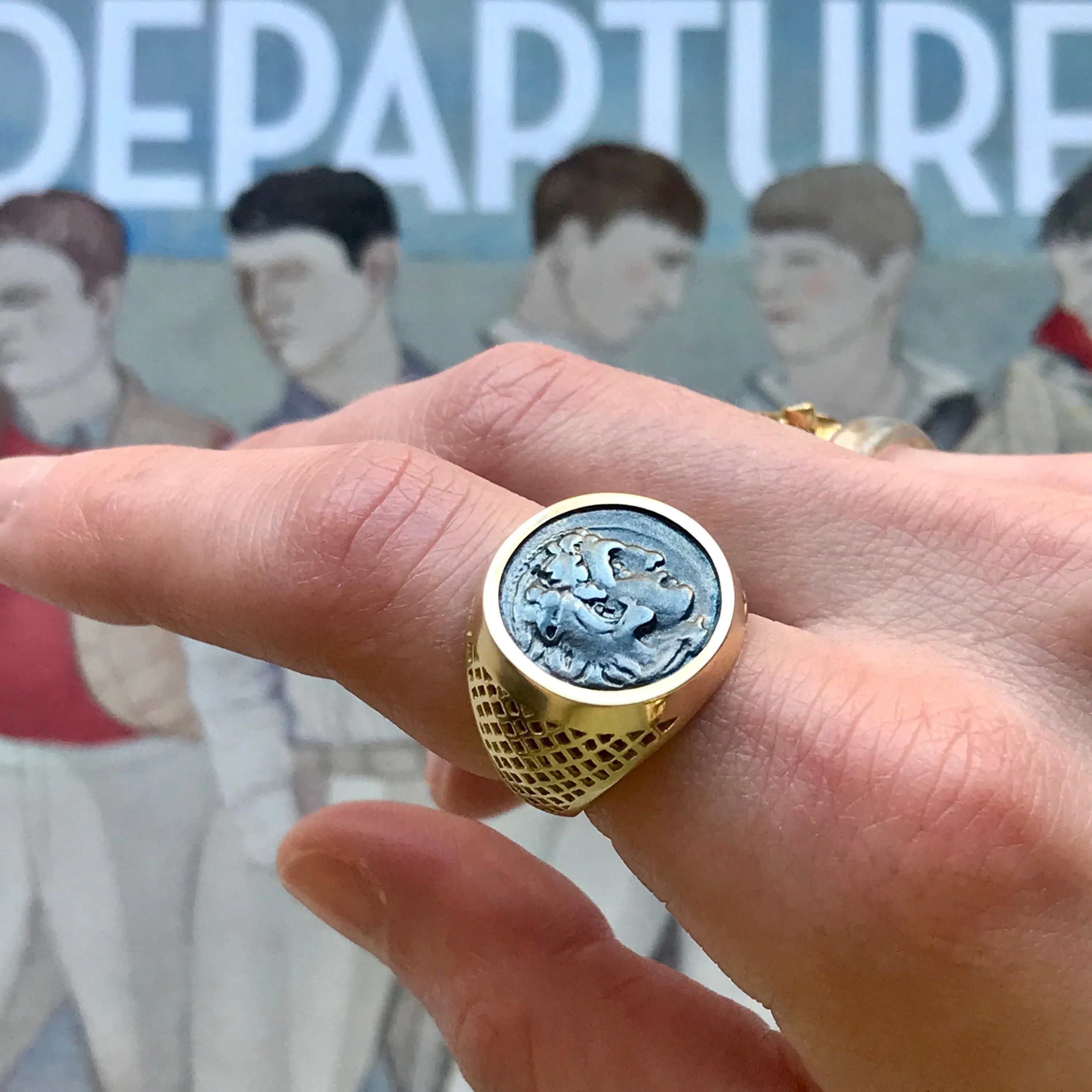 Signet Coin Ring