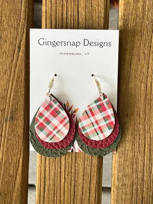 Small Holiday Plaid Gingersnap Originals
