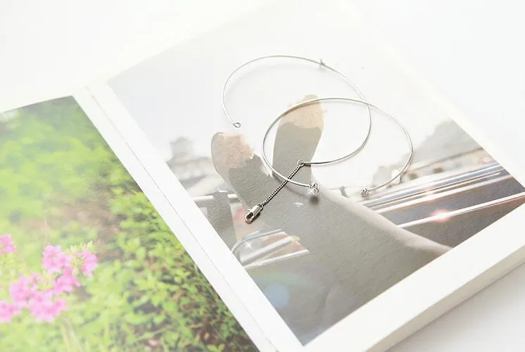 Starlight Bangle - Silver