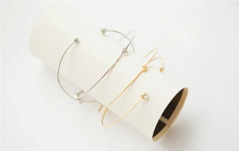 Starlight Bangle - Silver