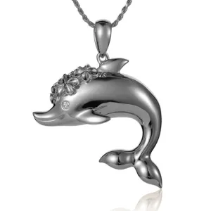 Sterling Silver Dolphin Pendant