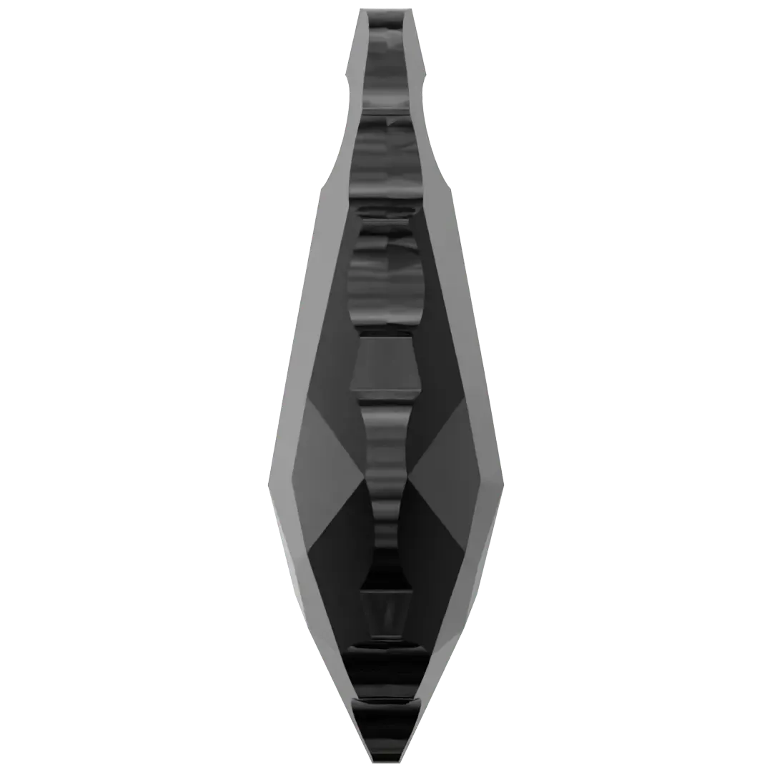 Swarovski Pendants Baroque (6090) Jet
